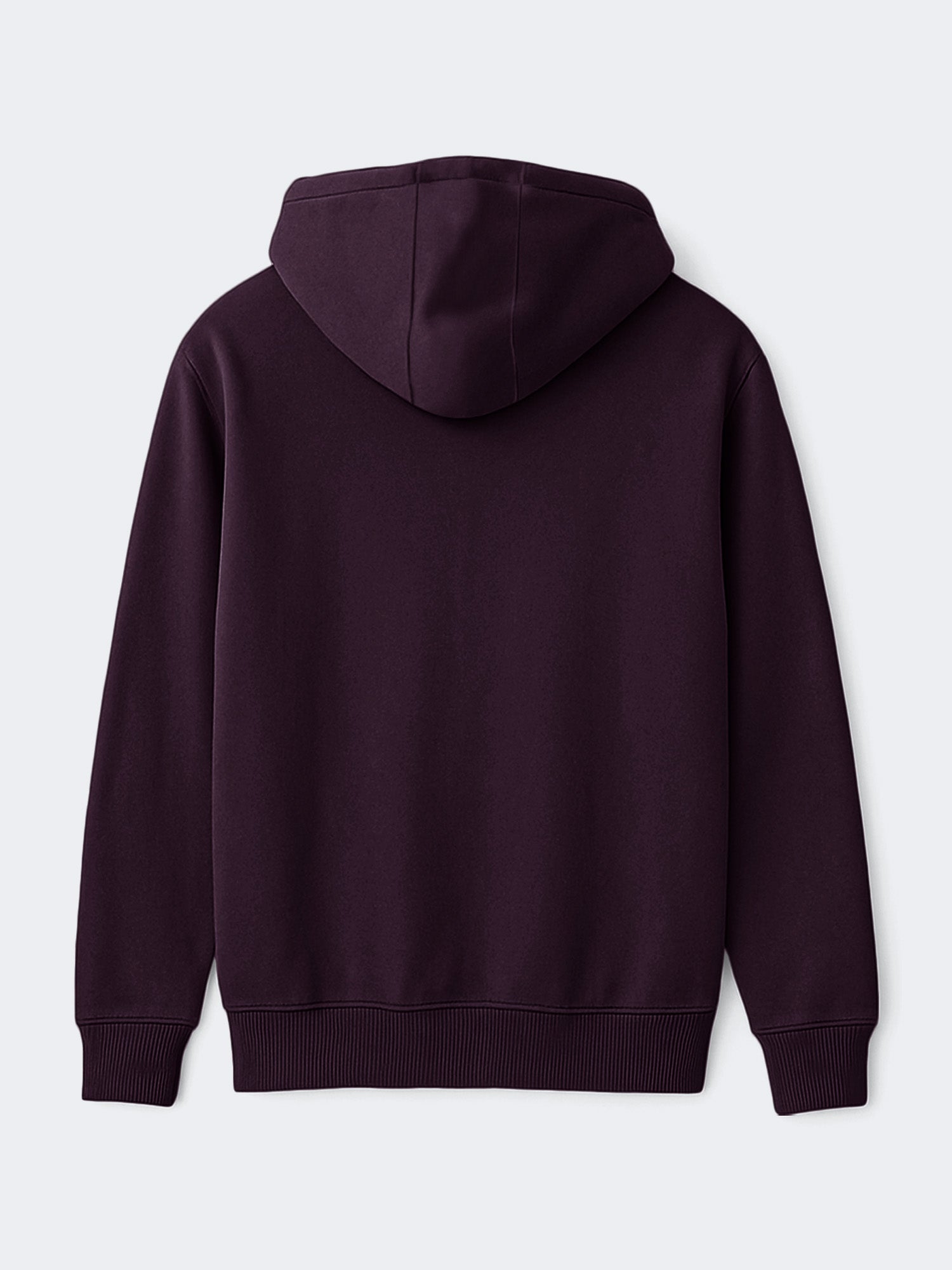 Polera Dunkelvolk Simple Hoodie FR Guinda, Hombre