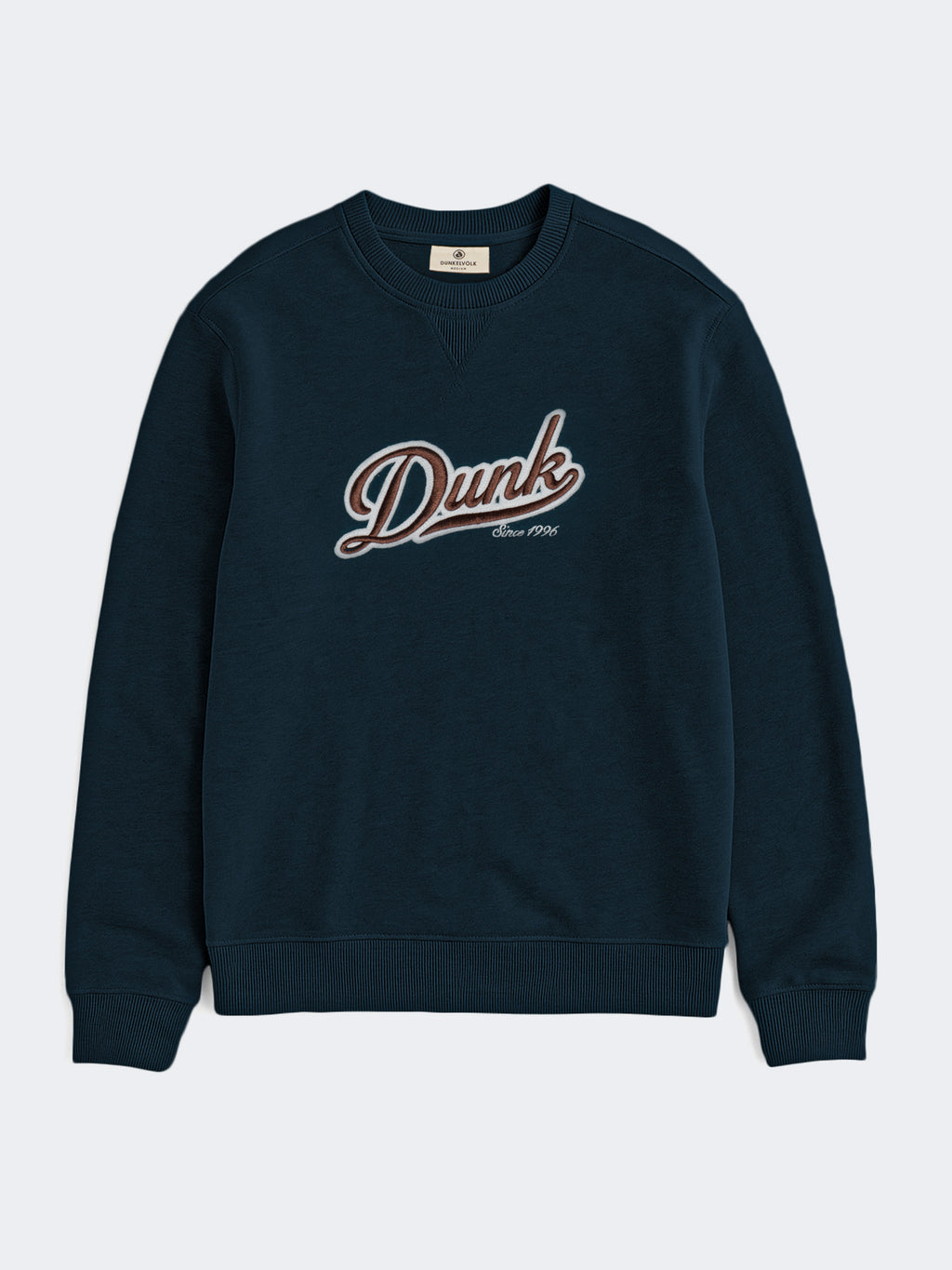 Polera Dunkelvolk DUNK Crew FL Verde, Hombre