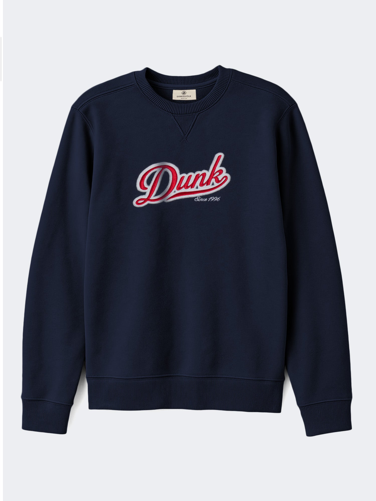 Polera Dunkelvolk DUNK Crew FL Azul Marino, Hombre