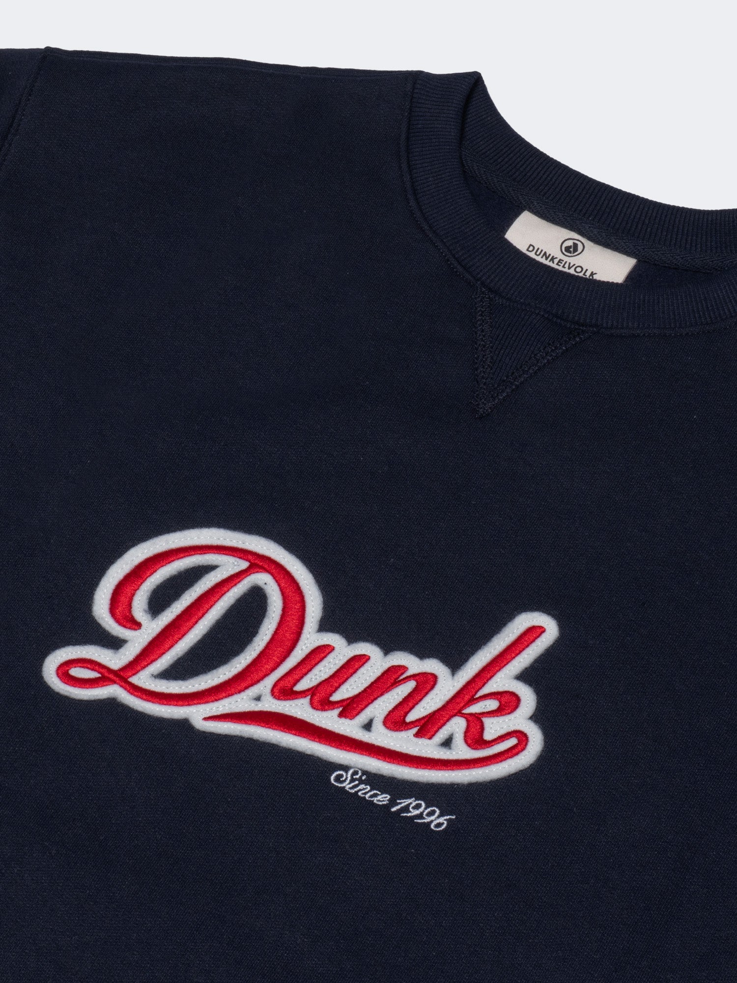 Polera Dunkelvolk DUNK Crew FL Azul Marino, Hombre