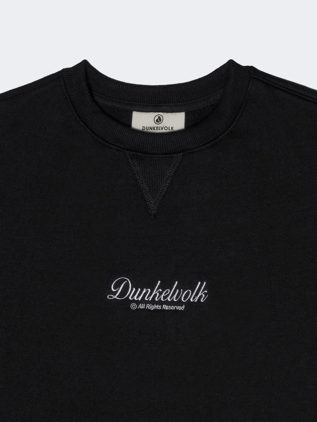 Polera Dunkelvolk Prime Logo Petit Negro, Hombre