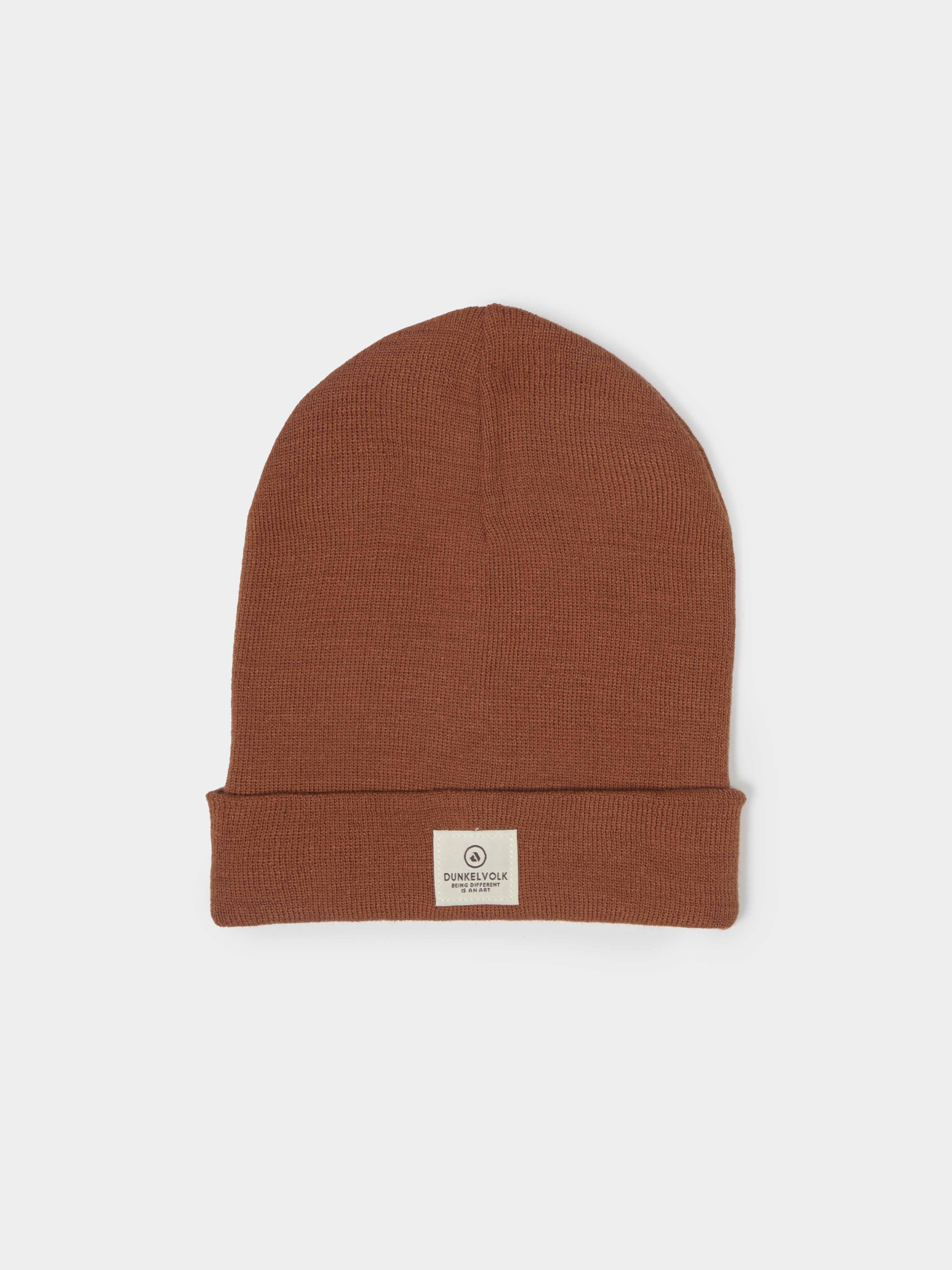 Gorra para Hombre DUNKELVOLK ESSENTIAL BEANIE V2 Marrón
