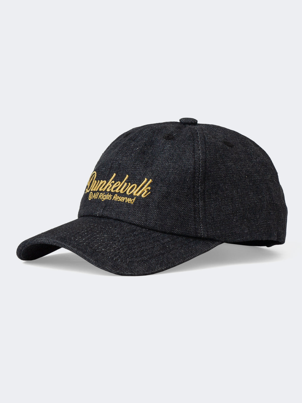 Gorra Dunkelvolk DUNK Denim Negro, Hombre