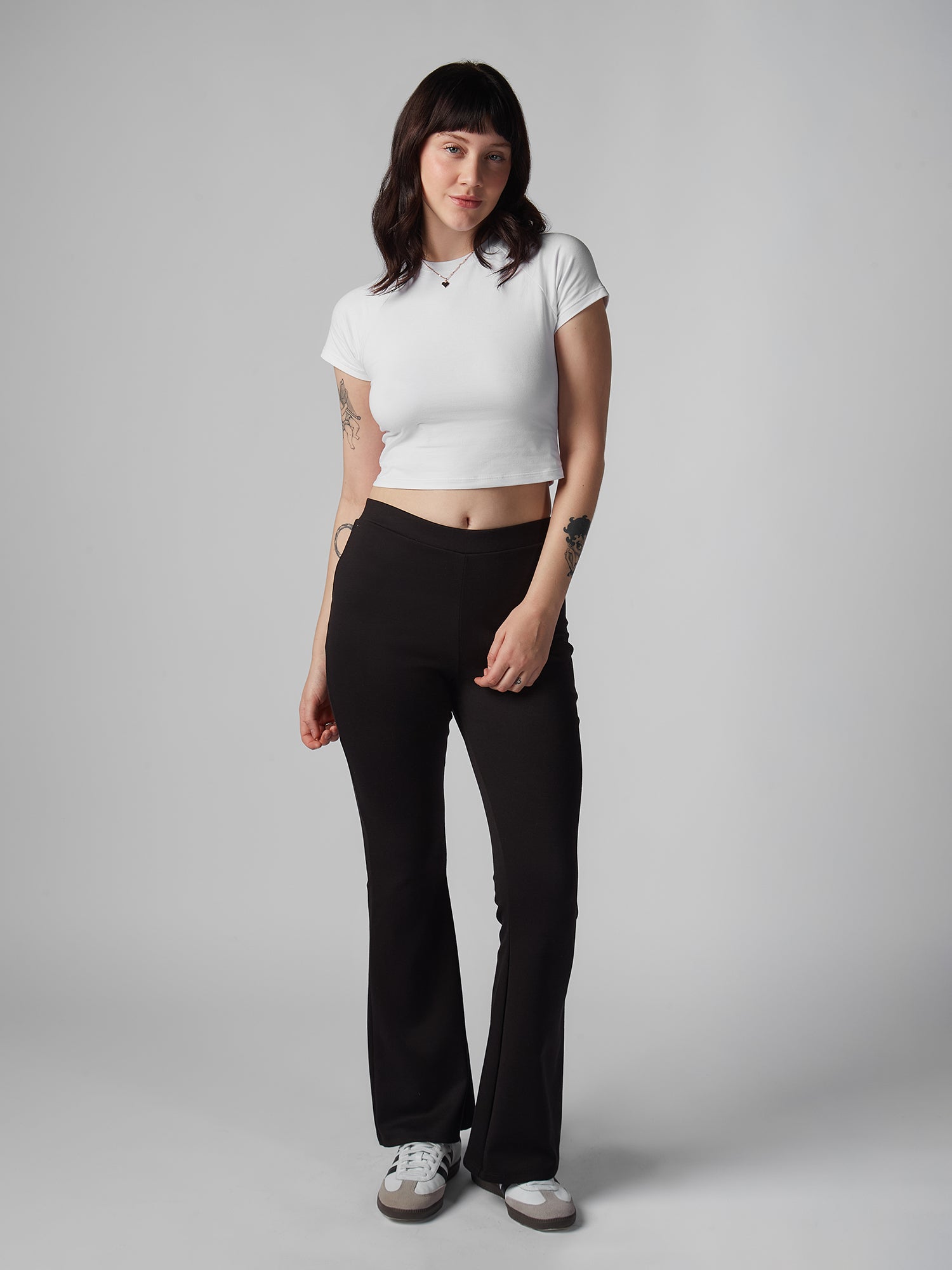 Pantalón para Mujer DVK FLARE BLACK KNIT FLARE PANT NGR DVK