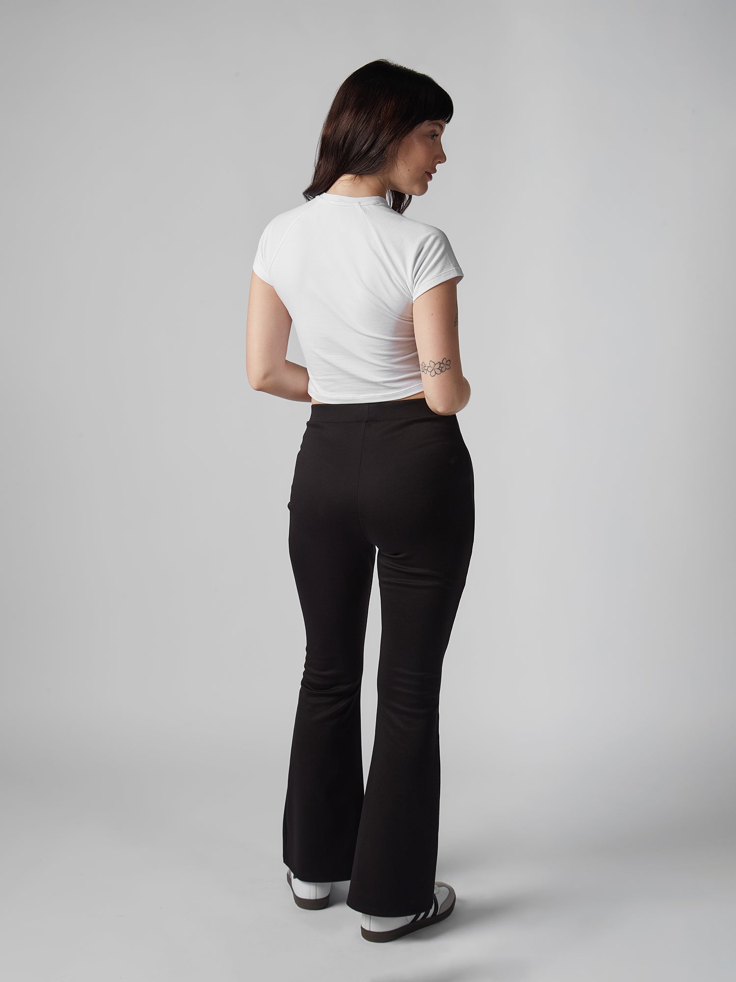 Pantalón para Mujer DVK FLARE BLACK KNIT FLARE PANT NGR