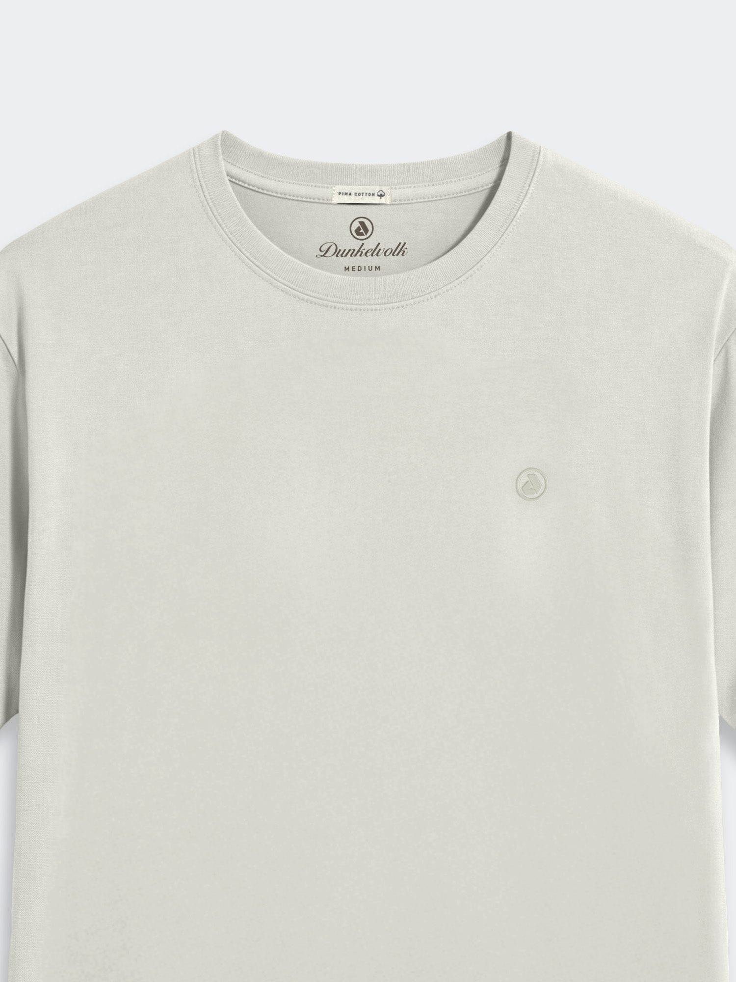 Polo Dunkelvolk Pima TEE Blanco, Hombre