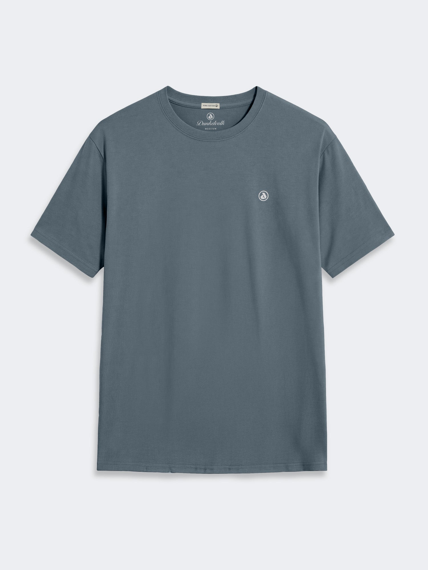 Polo Dunkelvolk Pima TEE Acero, Hombre