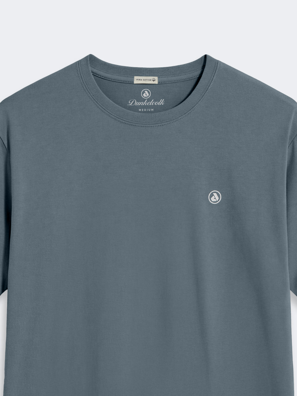 Polo Dunkelvolk Pima TEE Acero, Hombre