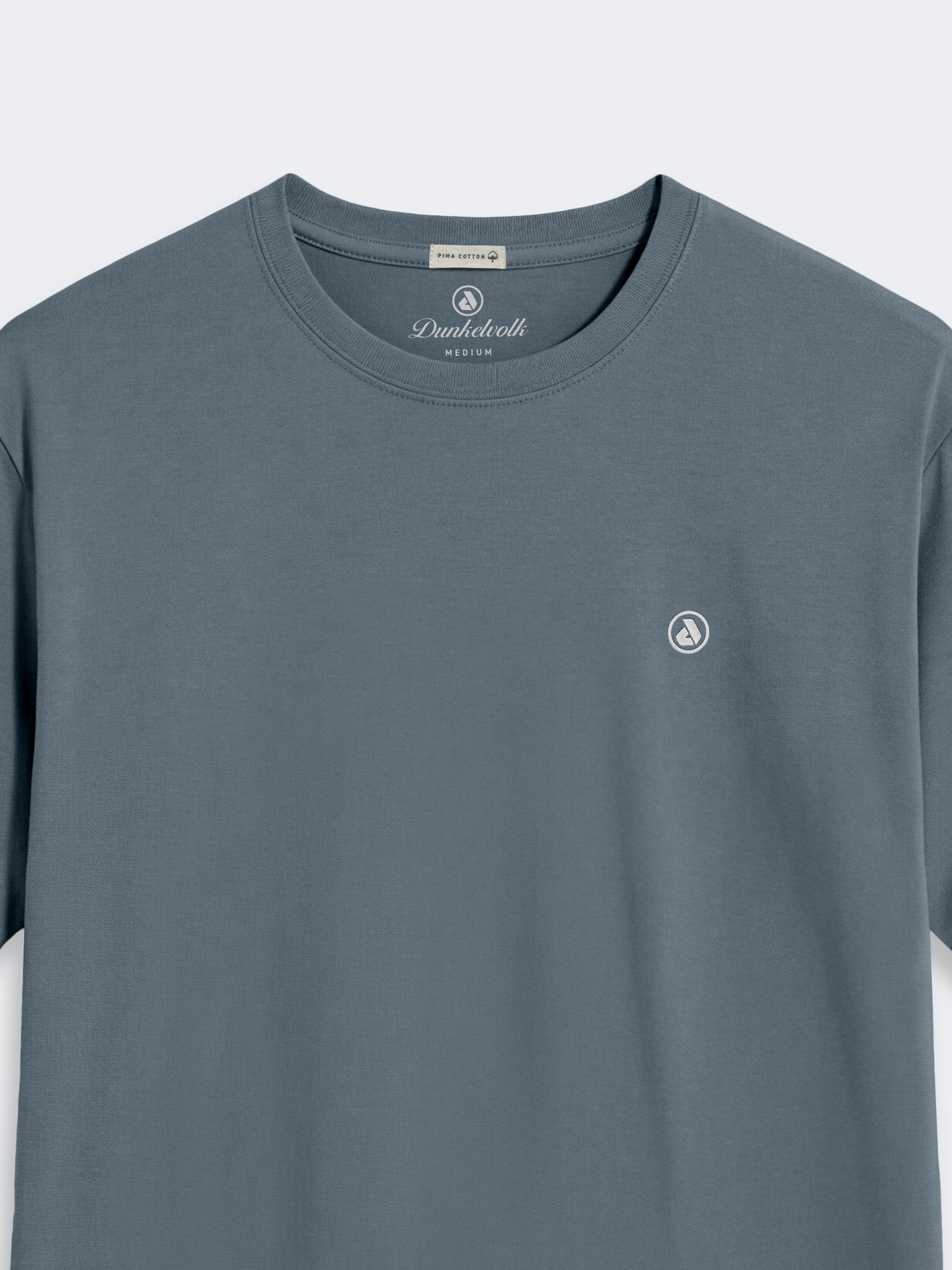 Polo Dunkelvolk Pima TEE Acero, Hombre