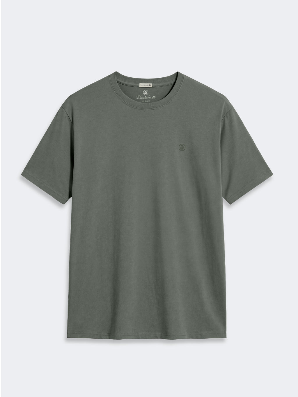 Polo Dunkelvolk Pima TEE Verde SAG, Hombre
