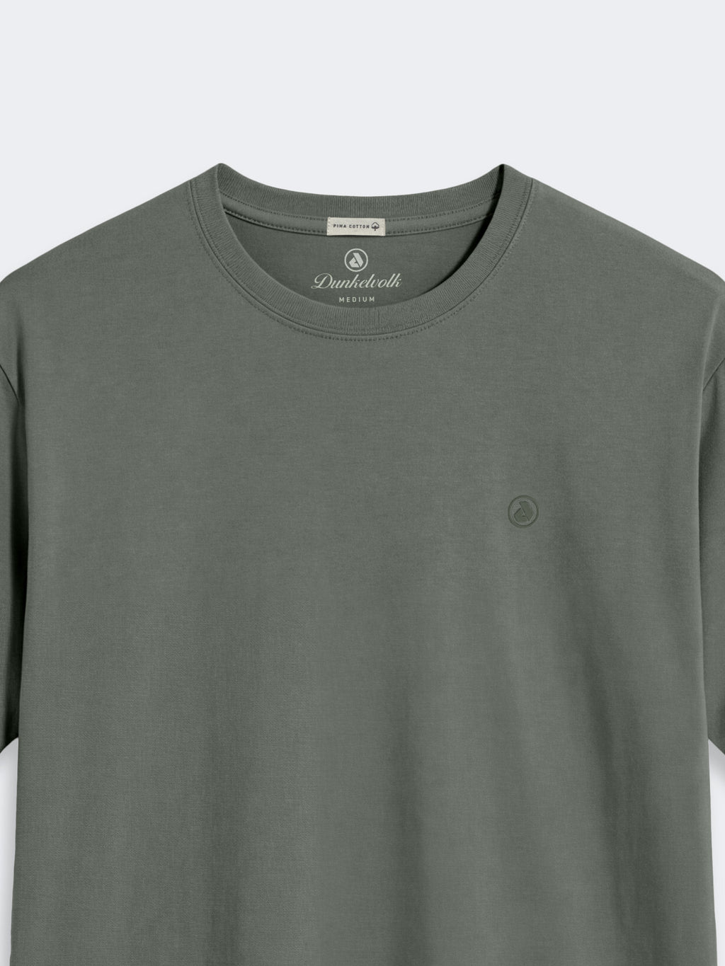 Polo Dunkelvolk Pima TEE Verde SAG, Hombre
