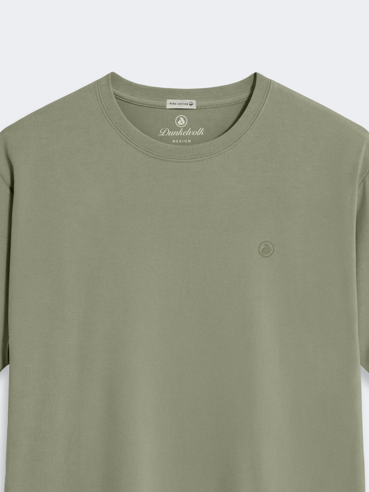 Polo Dunkelvolk Pima TEE Verde, Hombre