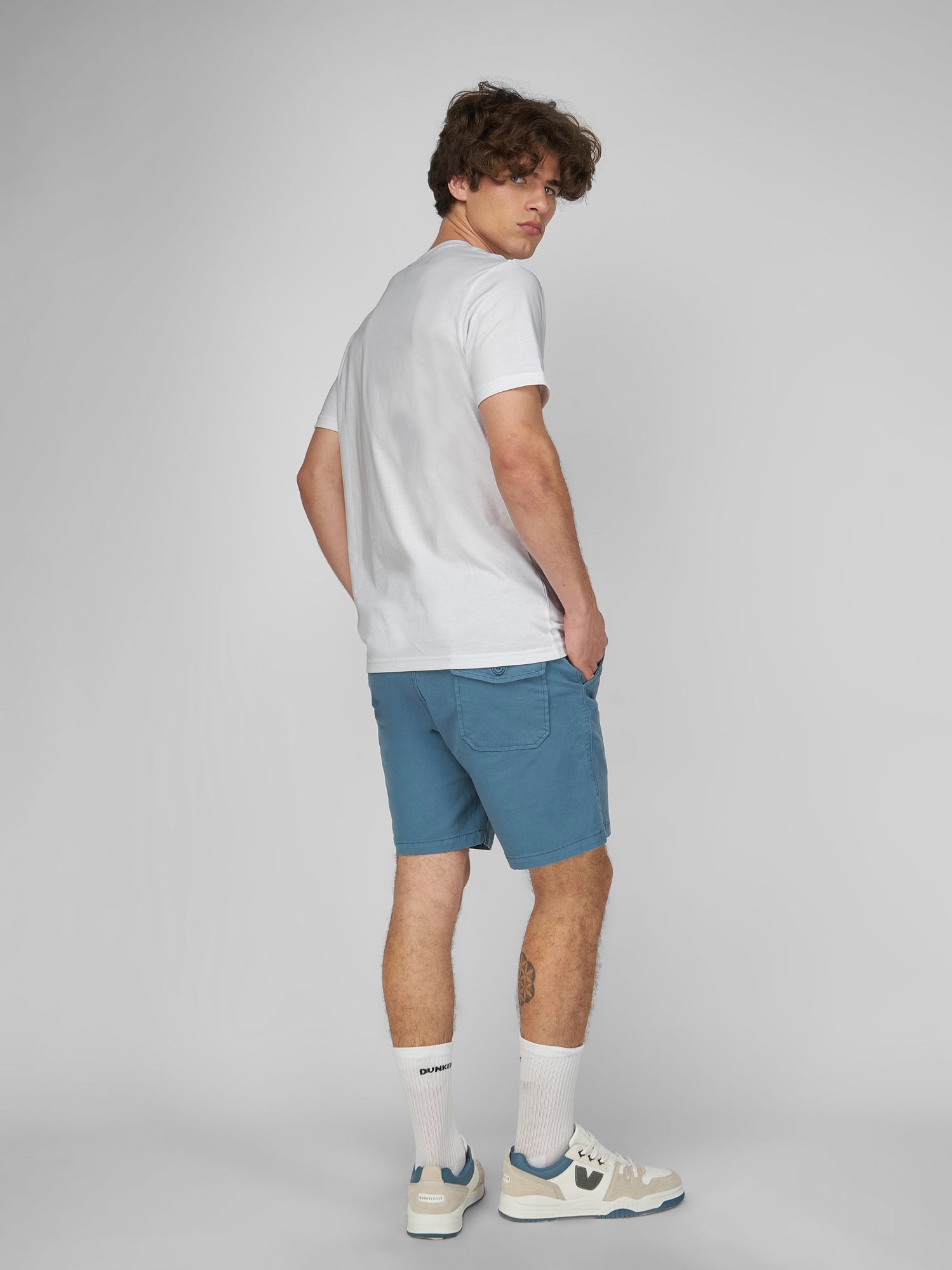 Polo para Hombre DUNKELVOLK NEW LOGO WHT DUNKELVOLK