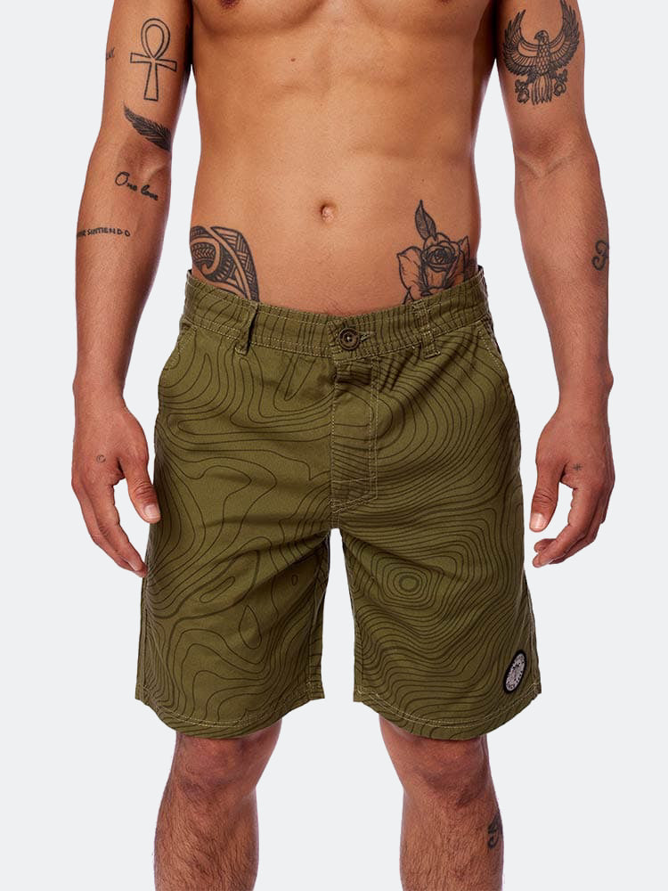 Short para Hombre Dunkelvolk DRILL FULL PRINT RADAR ARMY DUNKELVOLK