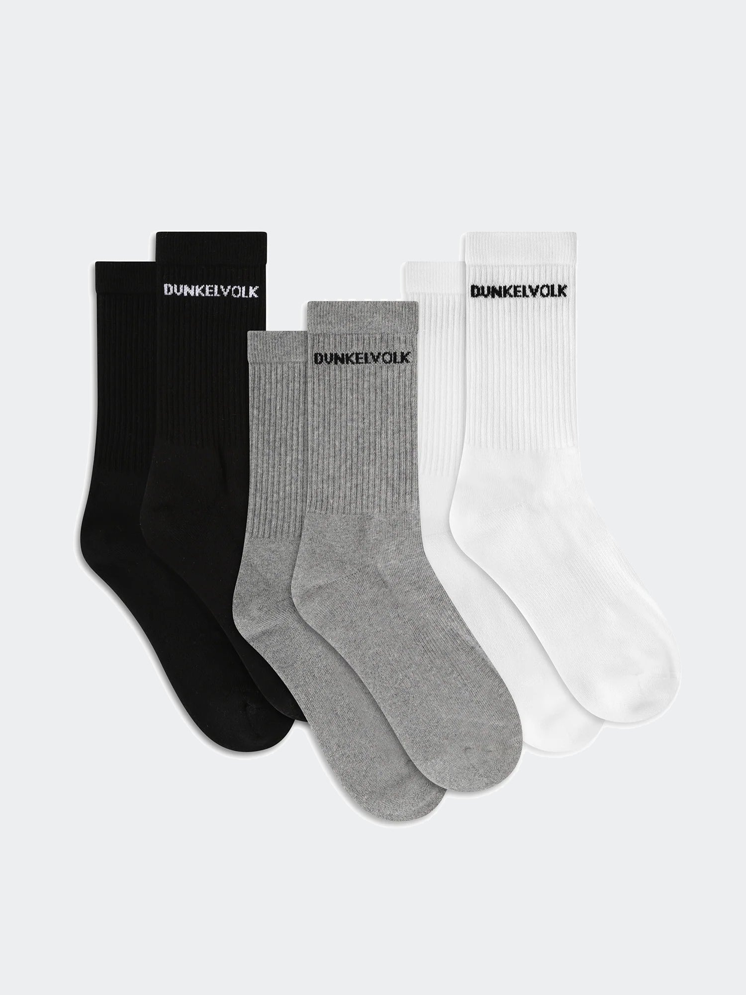 Pack x3 Medias para Hombre DUNKELVOLK Dunk Classic Crew MULT DUNKELVOLK