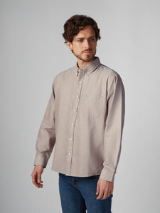 Camisa para Hombre DUNKELVOLK OXFORD KANGAROO BEI