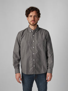 Camisa para Hombre DUNKELVOLK OXFORD KANGAROO GRY