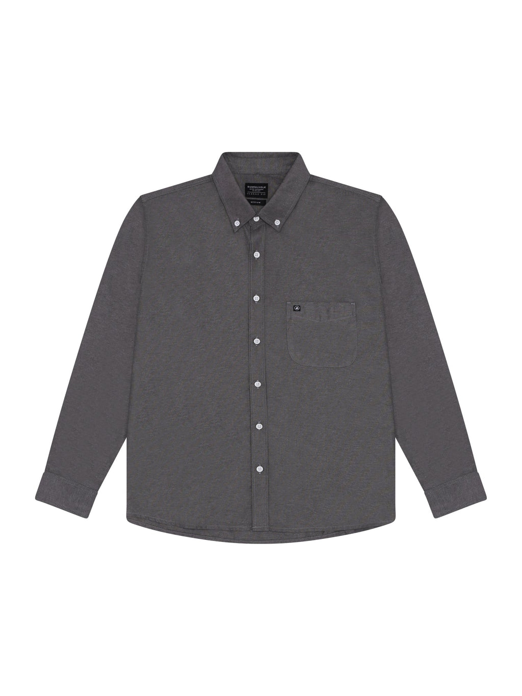 Camisa para Hombre DUNKELVOLK OXFORD KANGAROO GRY DUNKELVOLK