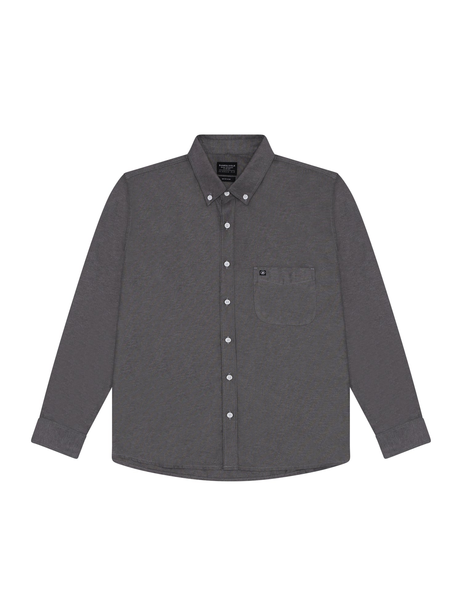 Camisa para Hombre DUNKELVOLK OXFORD KANGAROO GRY DUNKELVOLK