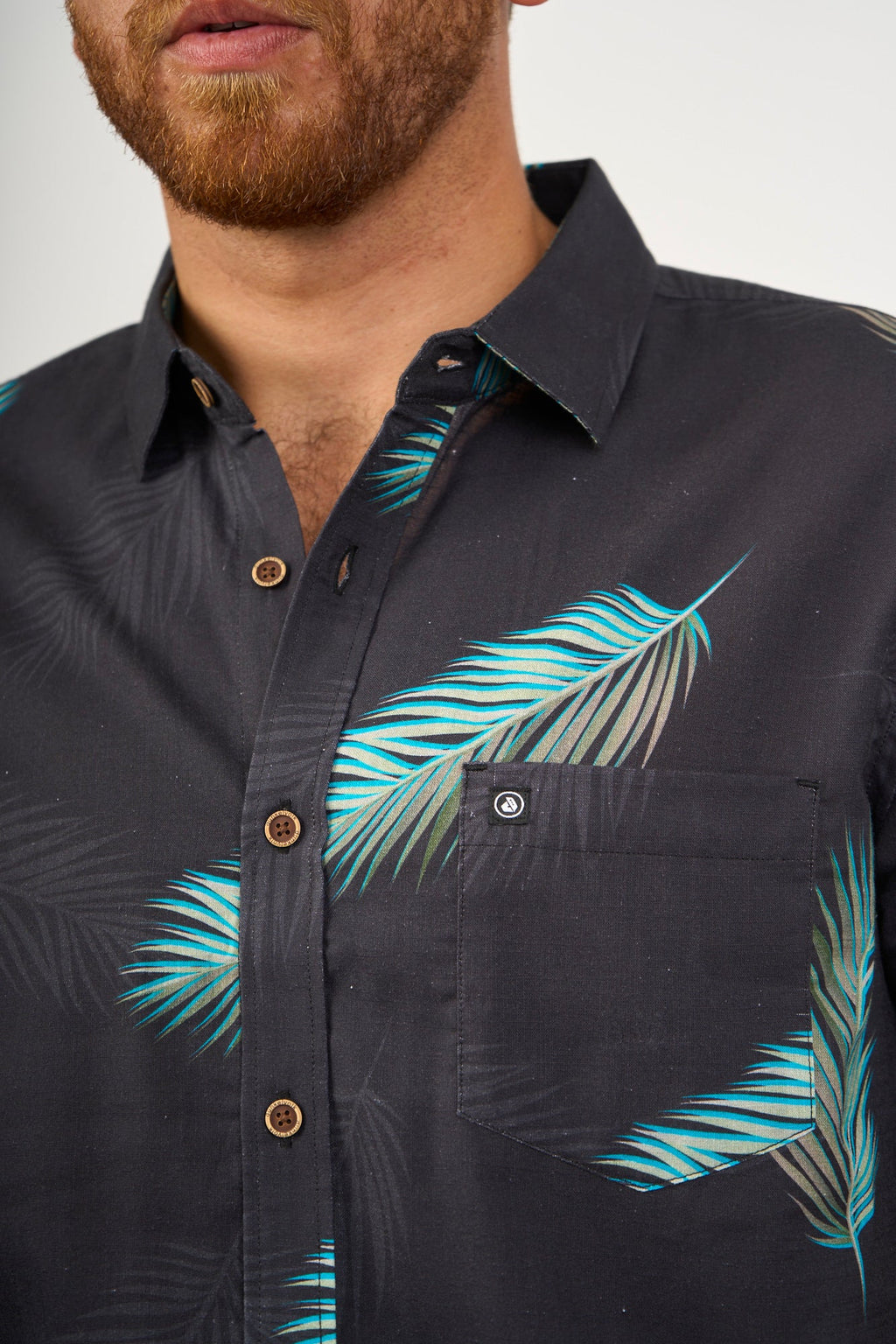 Camisa para Hombre DUNKELVOLK HAWAIIAN TROPICAL BLK DUNKELVOLK