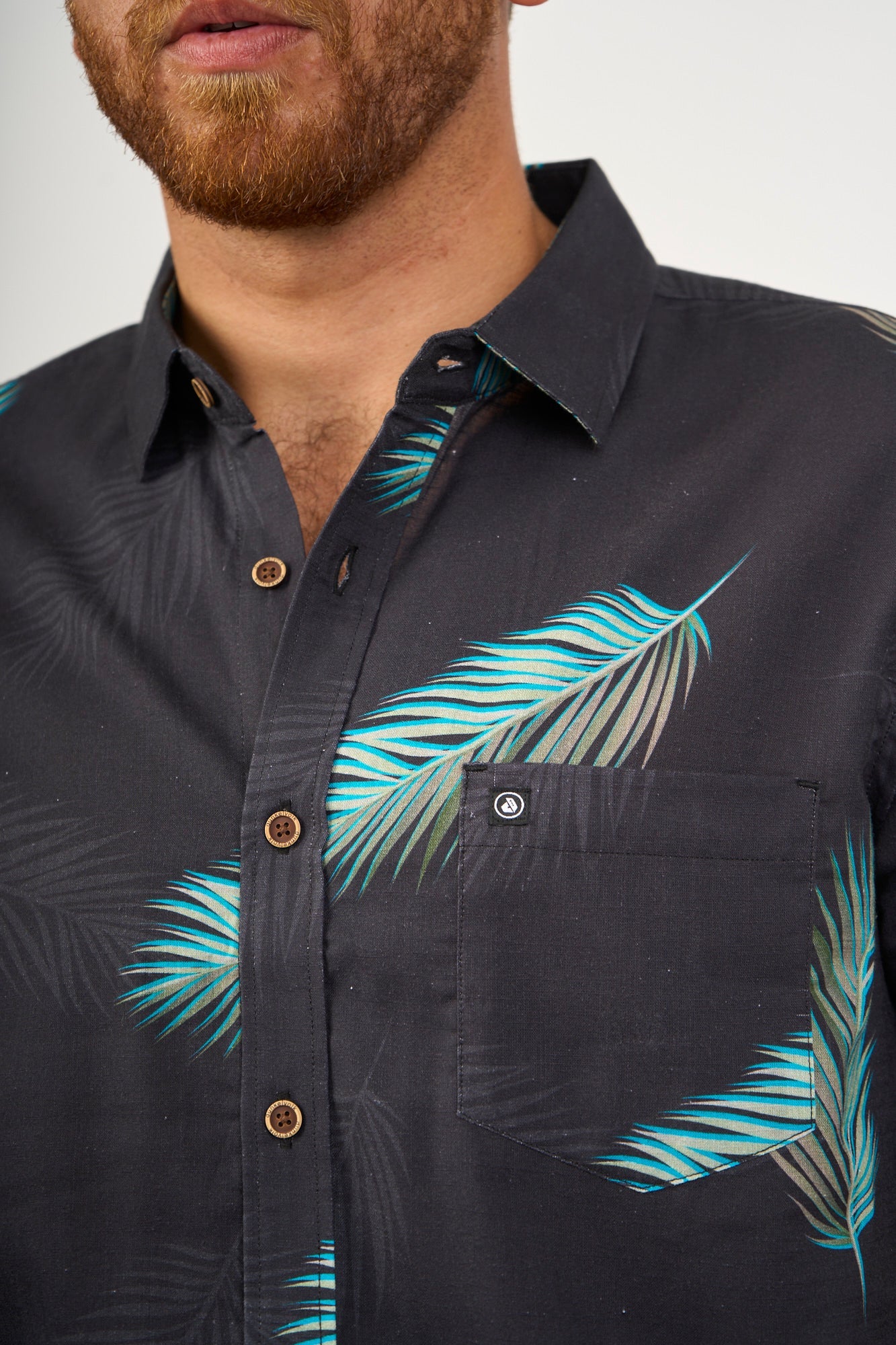 Camisa para Hombre DUNKELVOLK HAWAIIAN TROPICAL BLK DUNKELVOLK