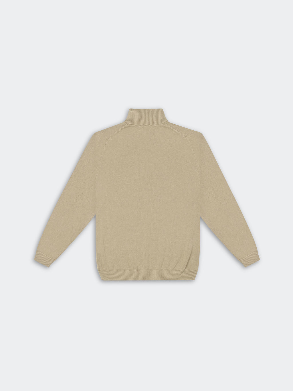 Chompa Para Hombre DUNKELVOLK PIMA QUARTER ZIP Beige