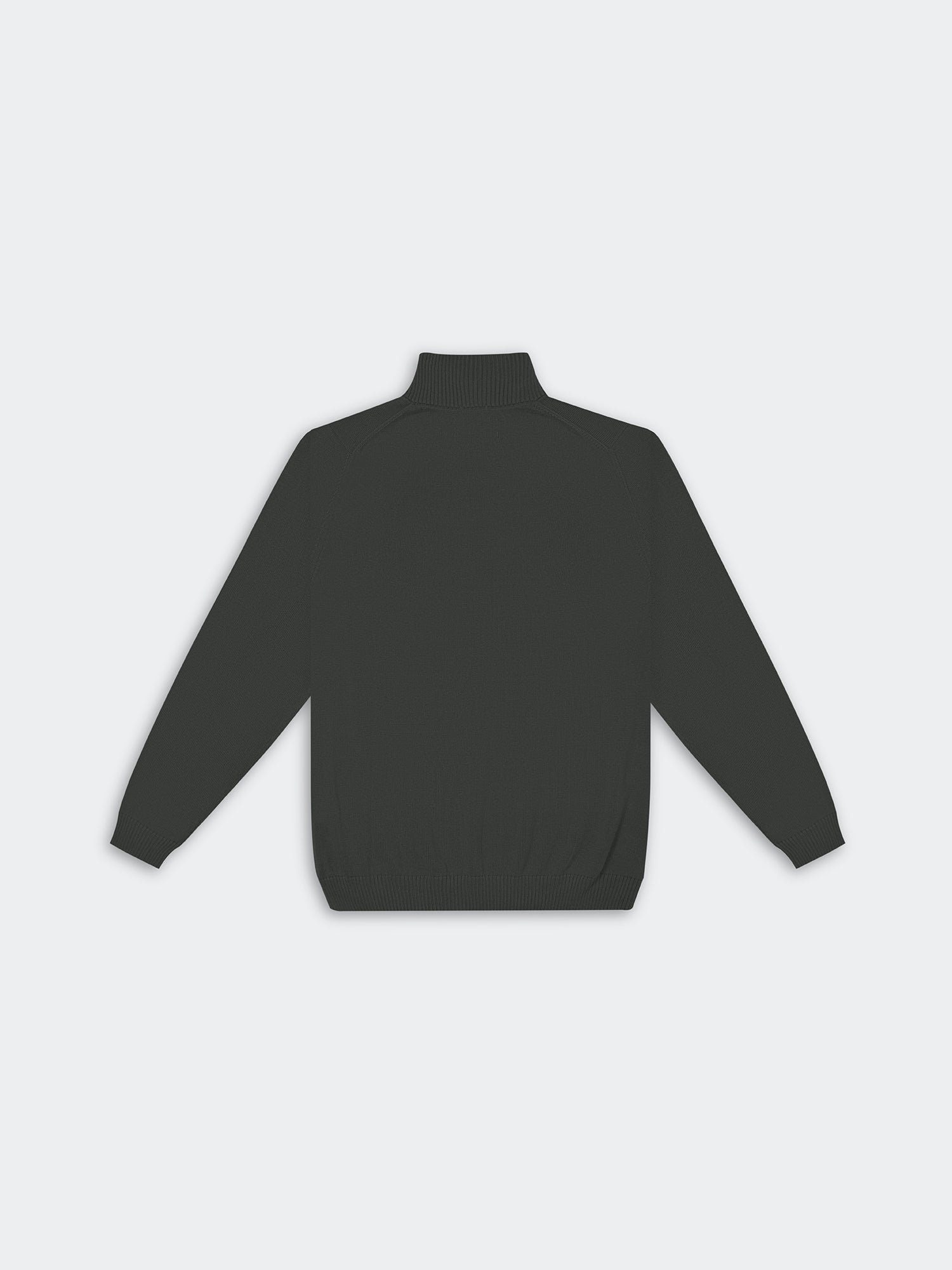 Chompa Para Hombre DUNKELVOLK PIMA QUARTER ZIP Negro