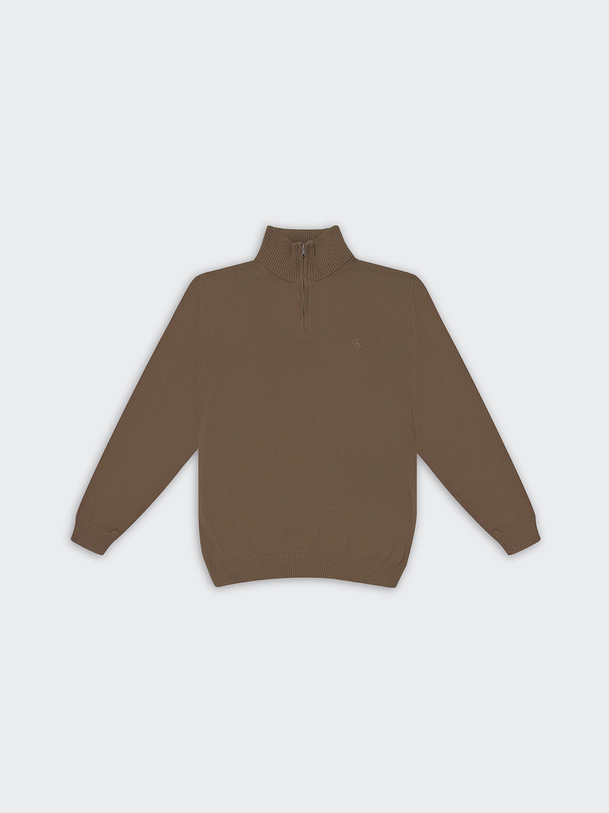 Chompa Para Hombre DUNKELVOLK PIMA QUARTER ZIP Camel