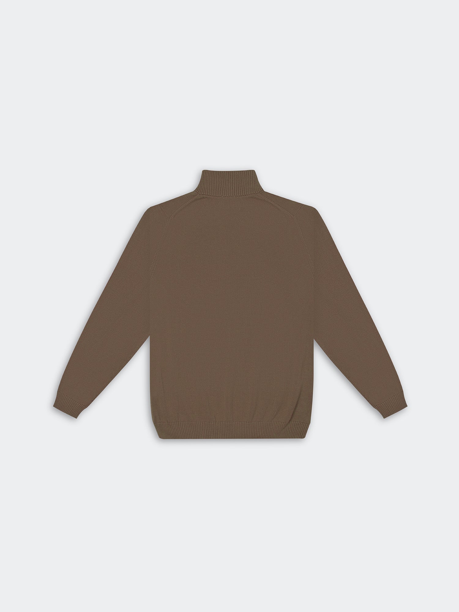 Chompa Para Hombre DUNKELVOLK PIMA QUARTER ZIP Camel DUNKELVOLK