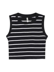 Top para Mujer DVK CAMISETA STRIPED TOP NGR