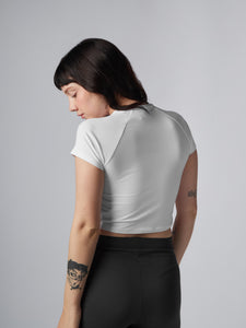 Polo para Mujer DVK CROP BASIC TEE HUE