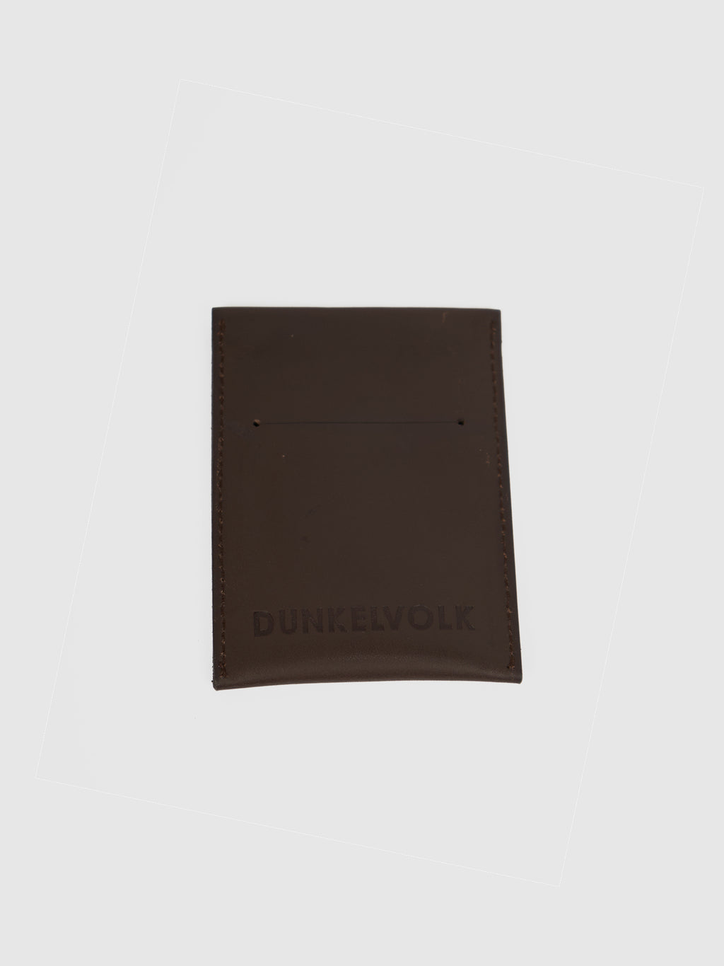 Tarjetero para Hombre DUNKELVOLK LEATHER VERT CARD HOLDER BRW