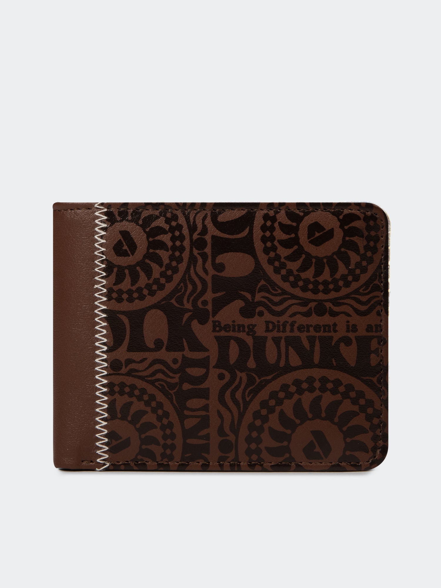 Billetera para Hombre DUNKELVOLK DUNK PRINTED WALLET Camel