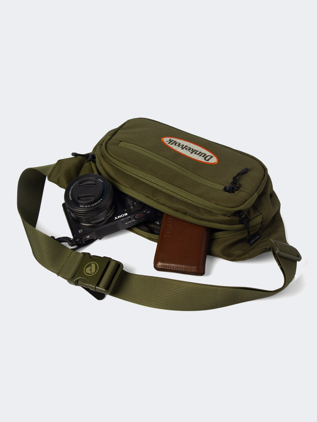 Canguro Dunkelvolk D-BAG V2 Verde, Hombre