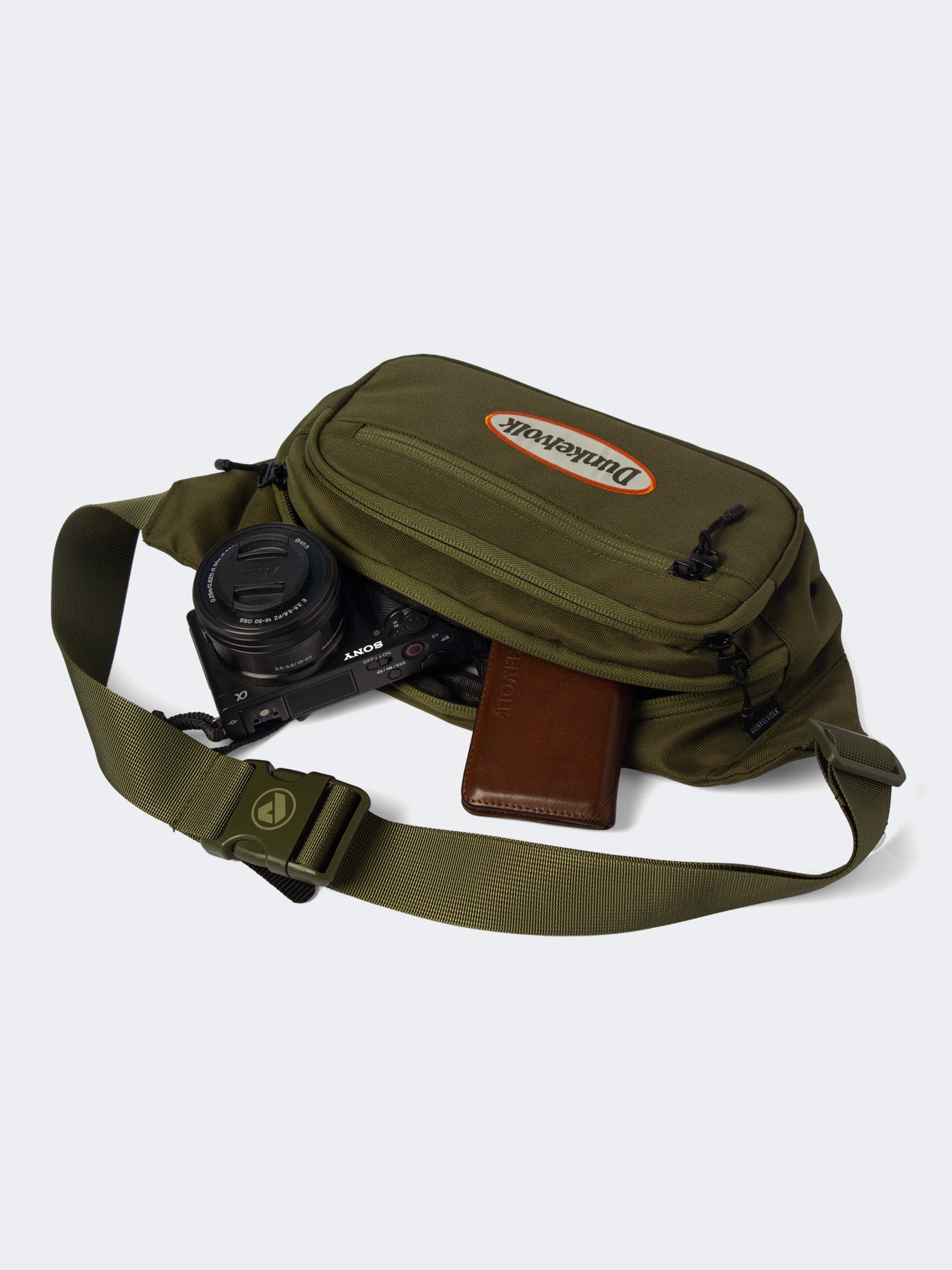 Canguro Dunkelvolk D-BAG V2 Verde, Hombre