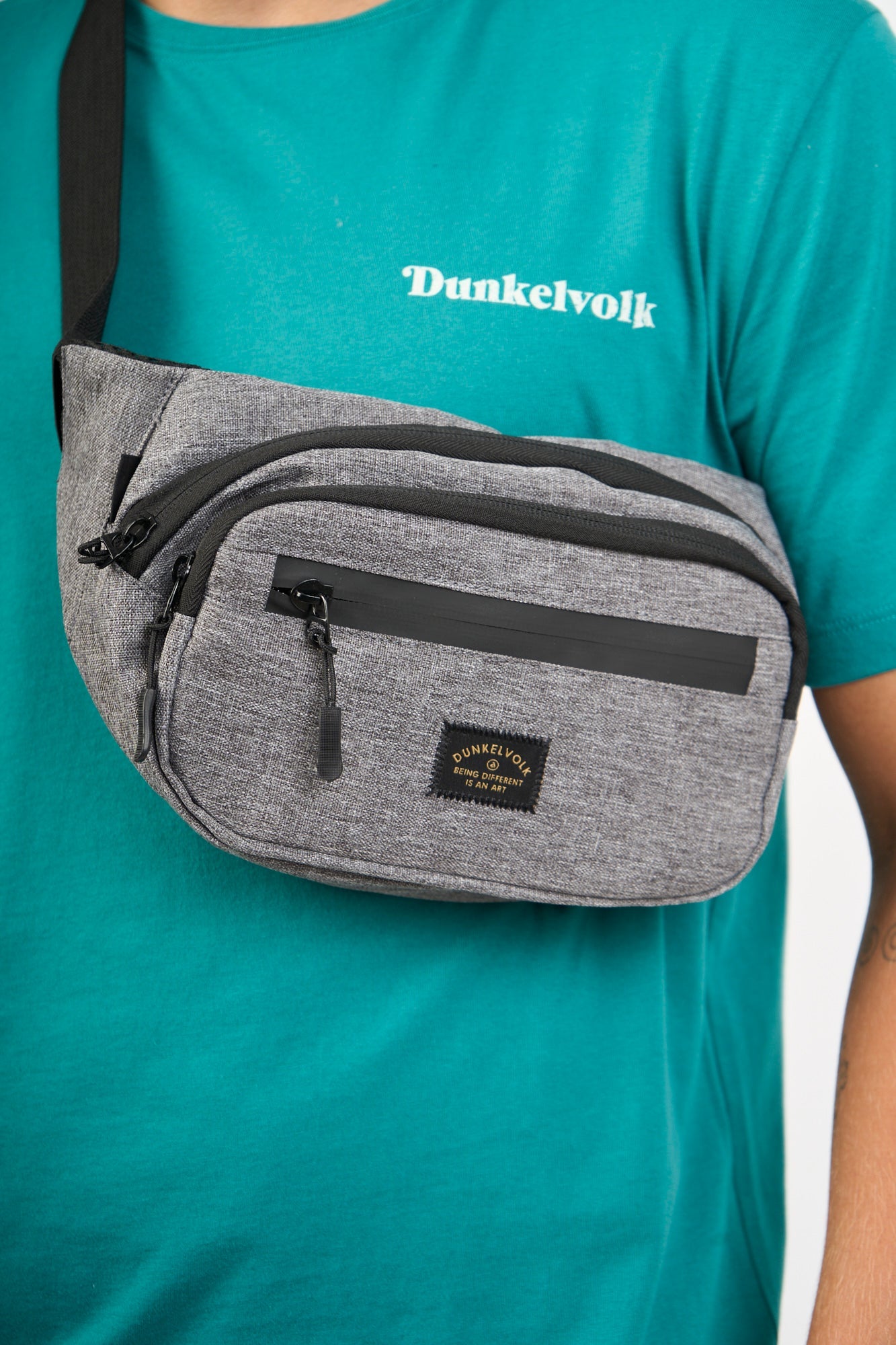 Canguro para Hombre DUNKELVOLK WAISTBAG DUNK FANNY PACK GRY DUNKELVOLK