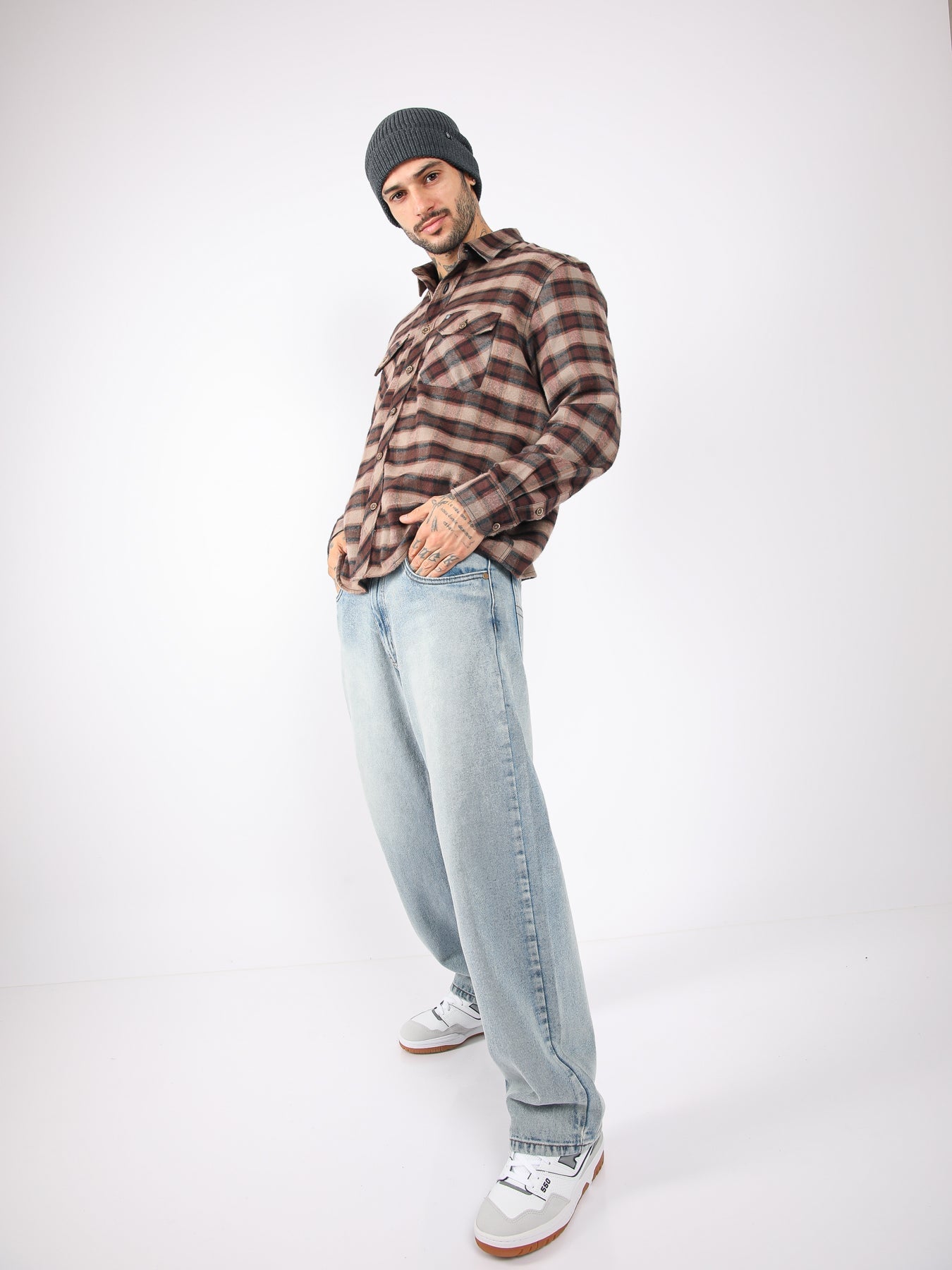 Camisa para Hombre DUNKELVOLK FLANNEL KURT FLANNEL BRY DUNKELVOLK