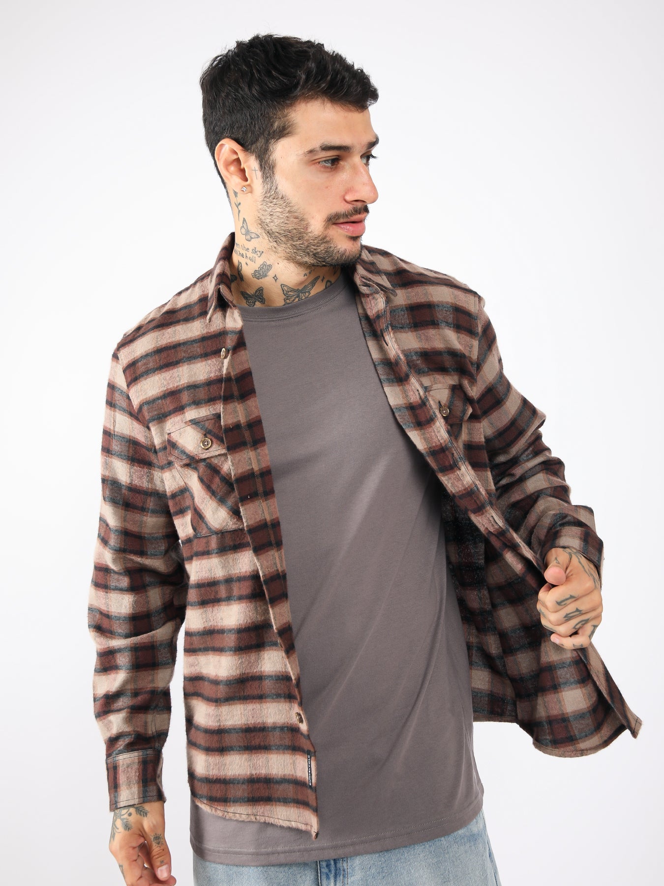 Camisa para Hombre DUNKELVOLK FLANNEL KURT FLANNEL BRY DUNKELVOLK