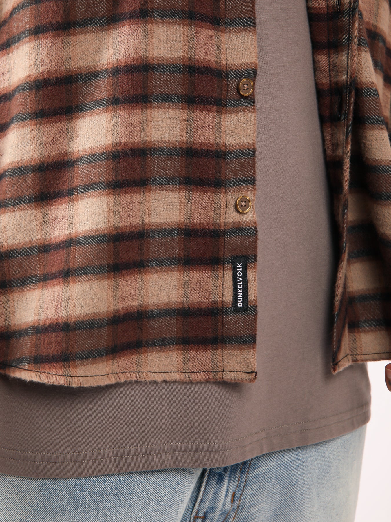 Camisa para Hombre DUNKELVOLK FLANNEL KURT FLANNEL BRY DUNKELVOLK