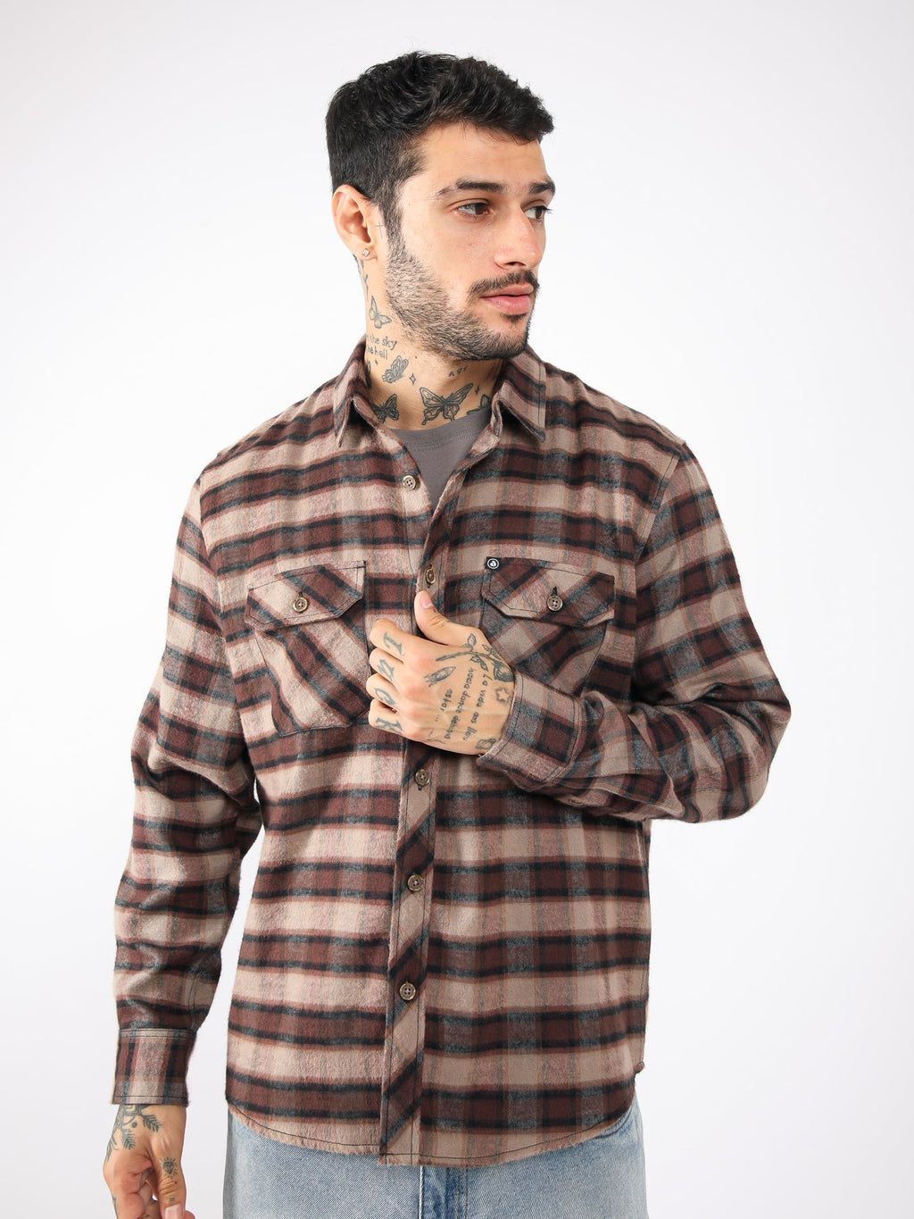 Camisa para Hombre DUNKELVOLK FLANNEL KURT FLANNEL BRY DUNKELVOLK
