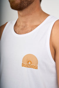 Tank para Hombre DUNKELVOLK CLASSIC THE SUN TANK WHT