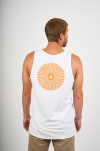 Tank para Hombre DUNKELVOLK CLASSIC THE SUN TANK WHT