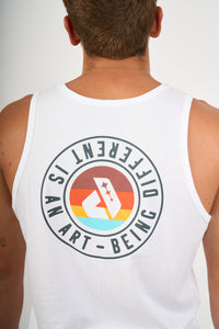 Tank para Hombre DUNKELVOLK CLASSIC SUNSHINE TANK WHT