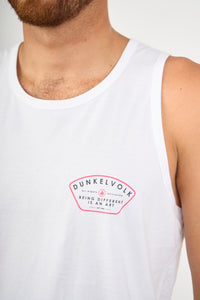 Tank para Hombre DUNKELVOLK CLASSIC HERITAGE TANK WHT