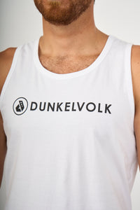 Tank para Hombre DUNKELVOLK CLASSIC NEW LOGO TANK WHT