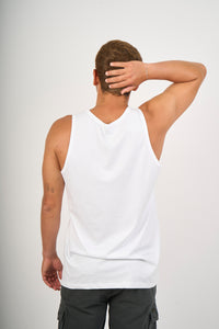 Tank para Hombre DUNKELVOLK CLASSIC NEW LOGO TANK WHT