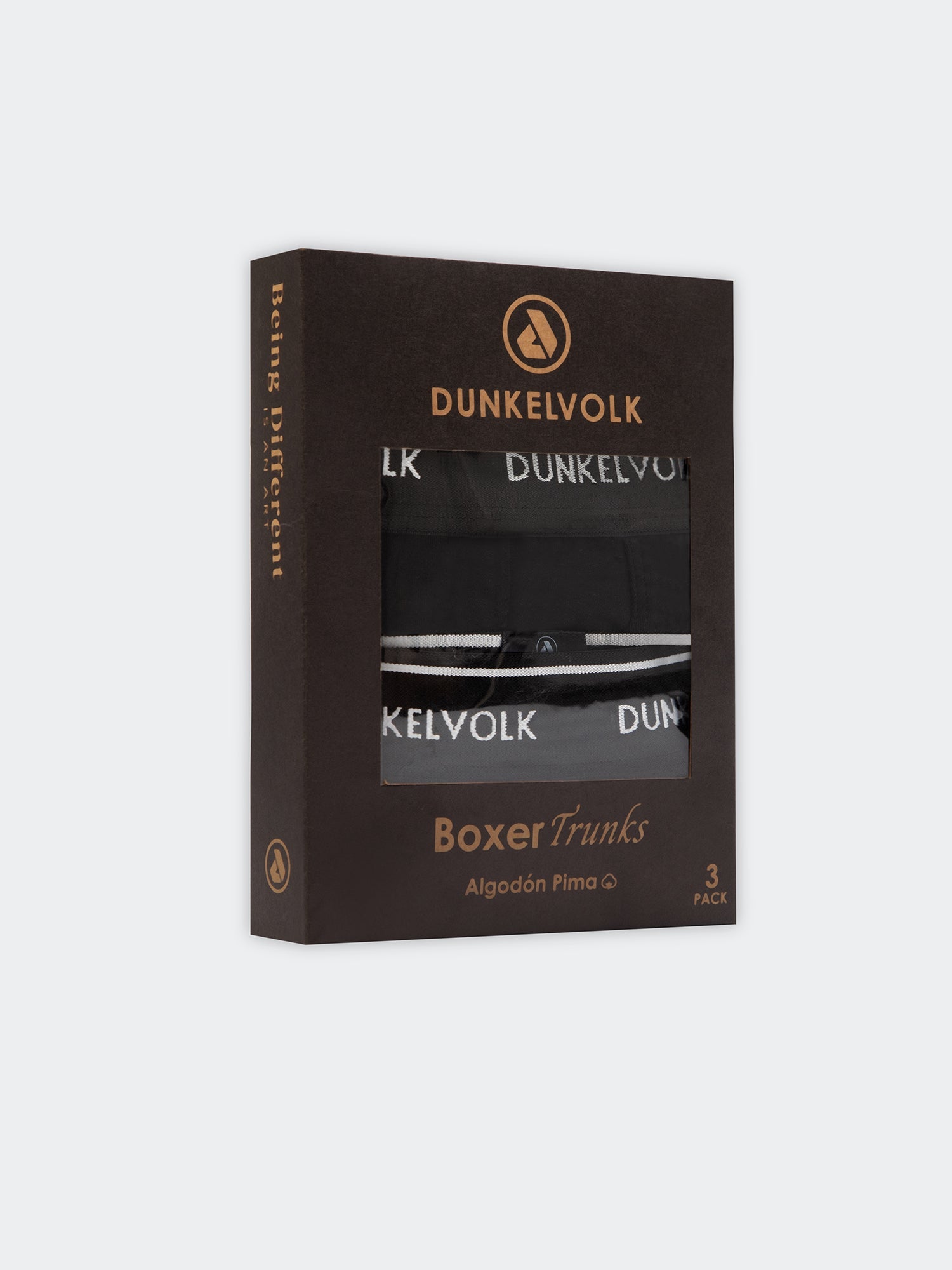 Boxer para Hombre DUNKELVOLK DUNK BOXER DKUBB-005 BLK DUNKELVOLK