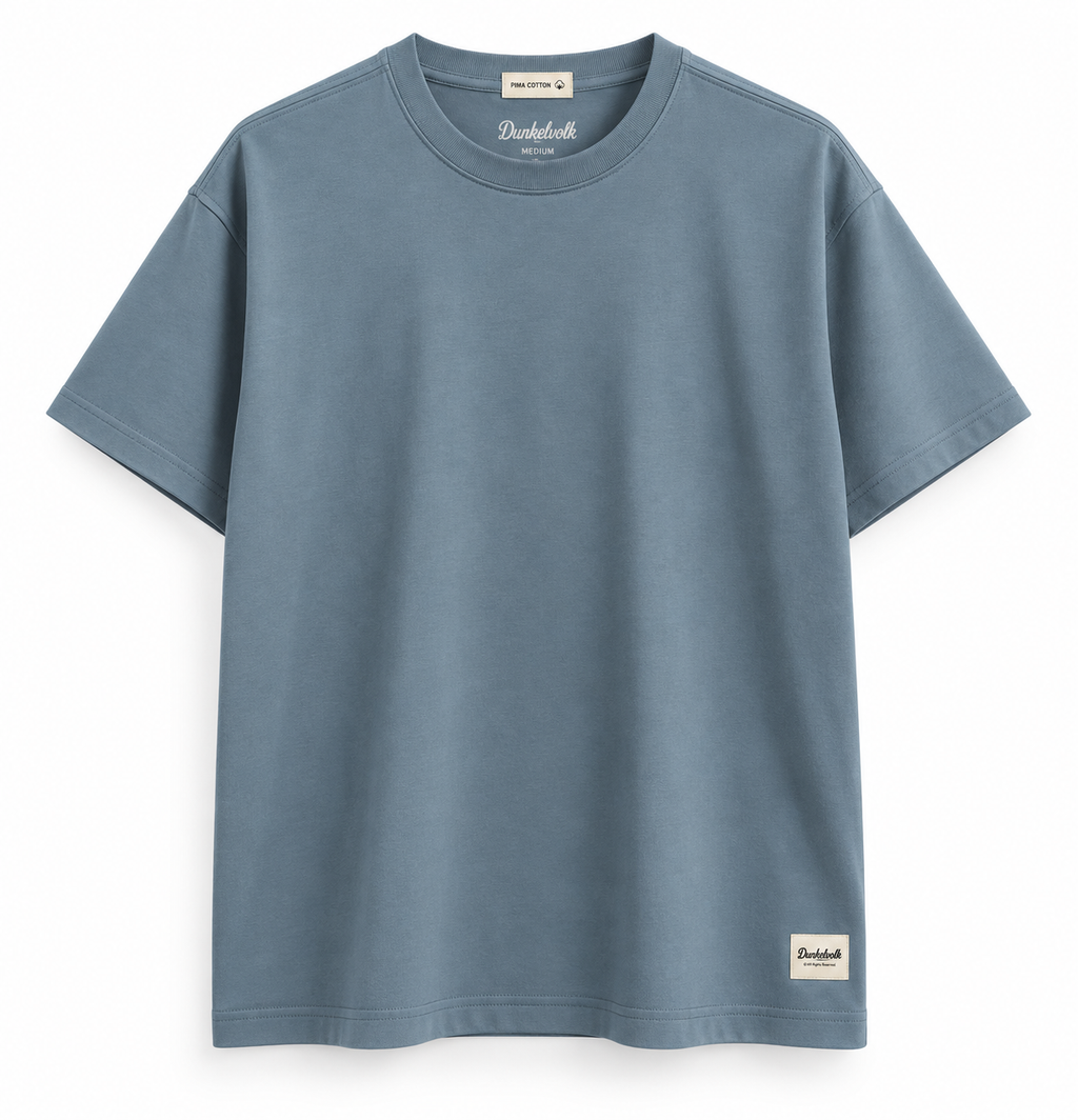 Polo Para Hombre Dunkelvolk Pima Tee 2 Cabos Celeste