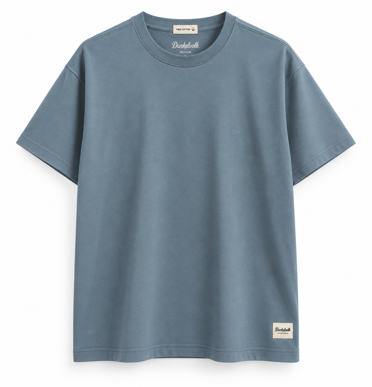 Polo Para Hombre Dunkelvolk Pima Tee 2 Cabos Celeste