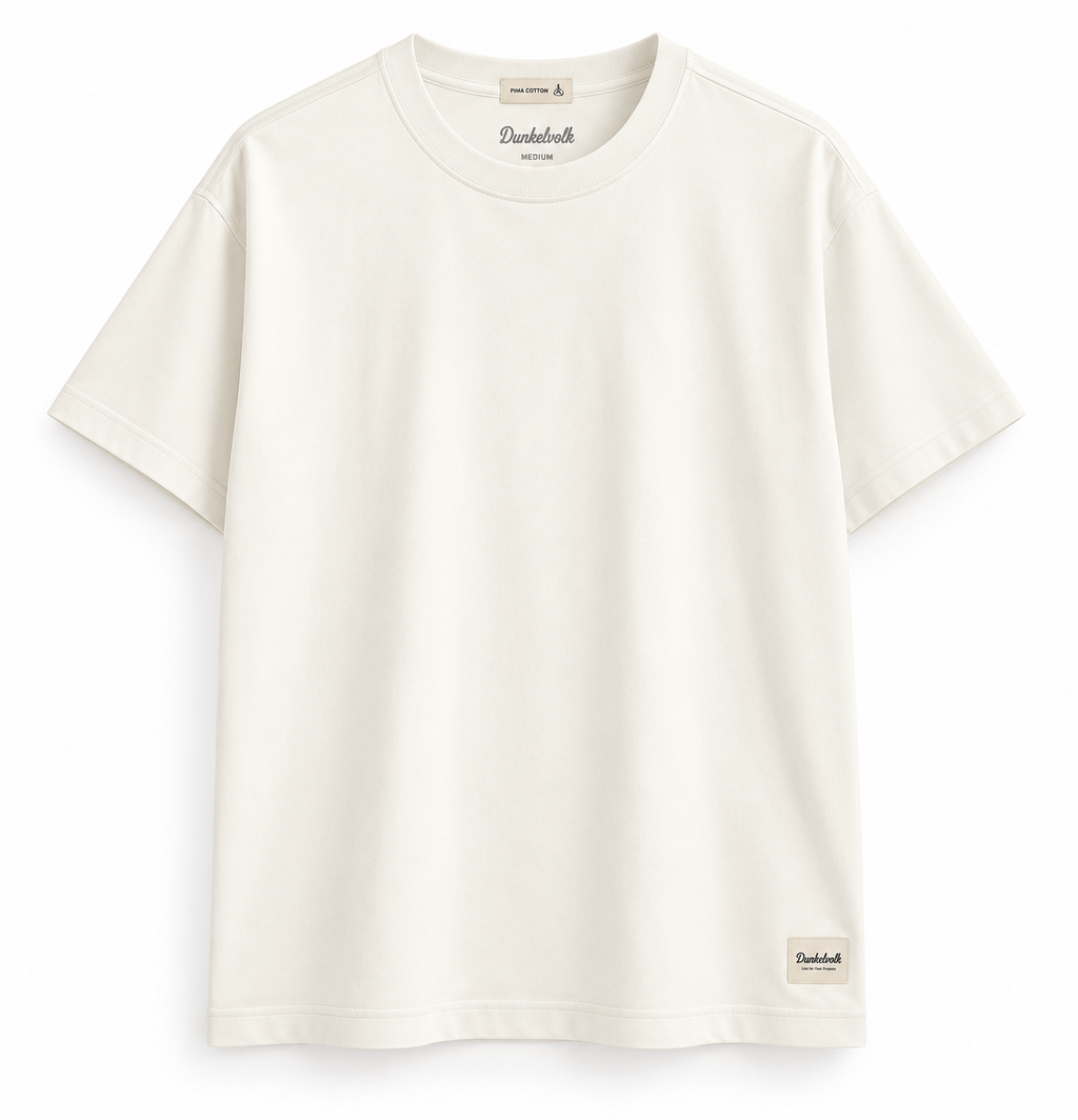 Polo Para Hombre Dunkelvolk Pima Tee 2 Cabos Blanco Off